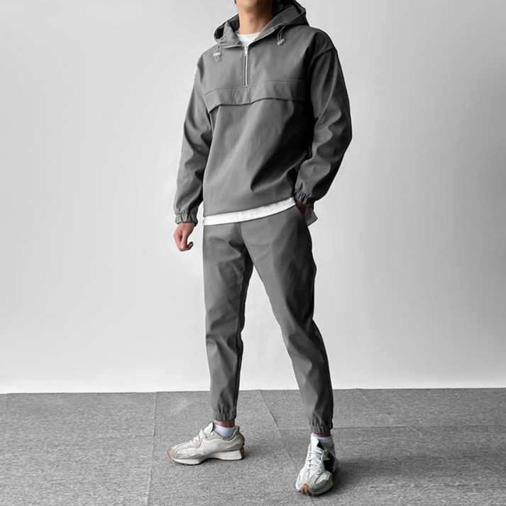 후드아노락 조거 트레이닝 세트 SET 빅사이즈4COLOR