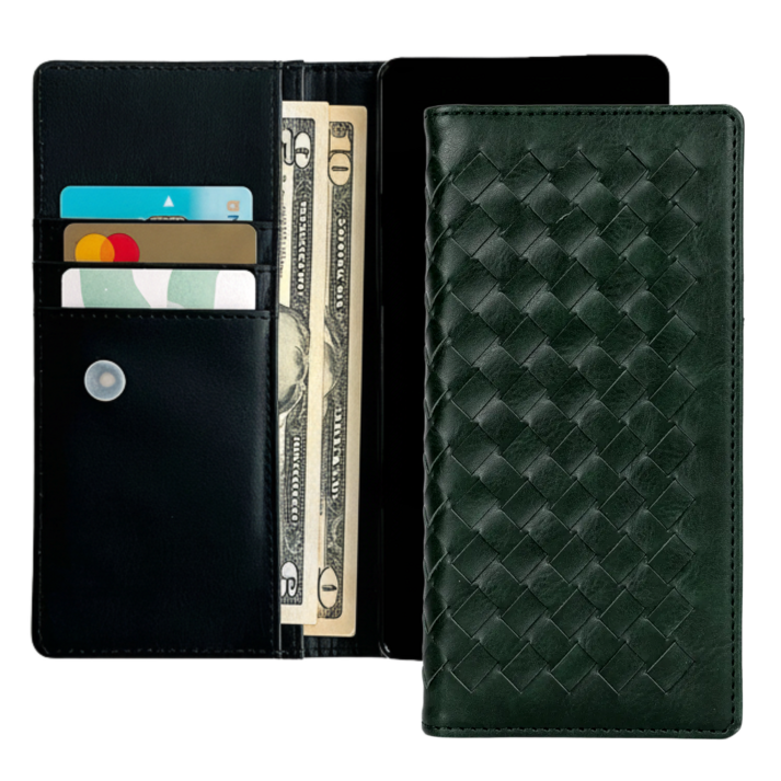 베나 프리미엄 위브 슬림 다이어리 케이스 지갑형 휴대폰 케이스 카드 포켓