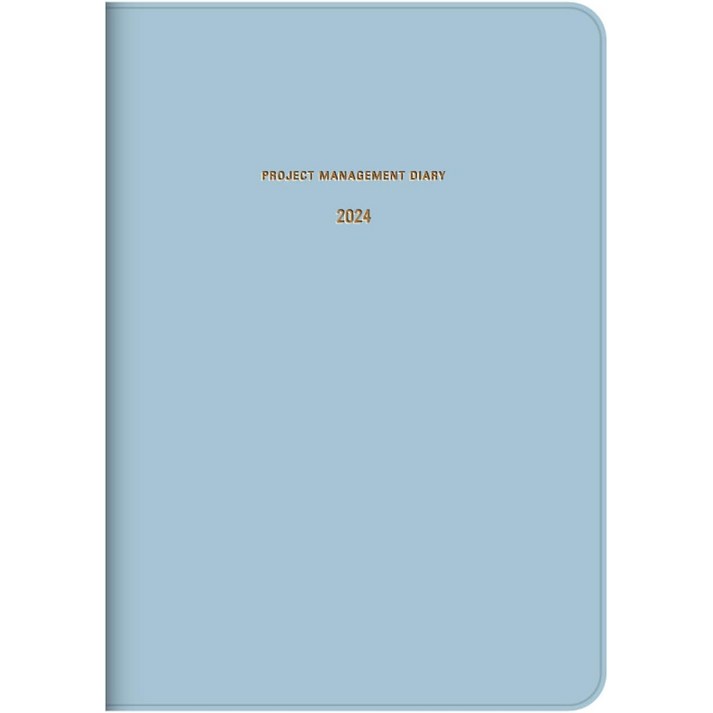 2024년 스케쥴러 다이고 수첩 다이어리 밀 fine 주간 항목 나누기 주간 b6 블루 e7697 2023년 12월 시작 일본 직배송