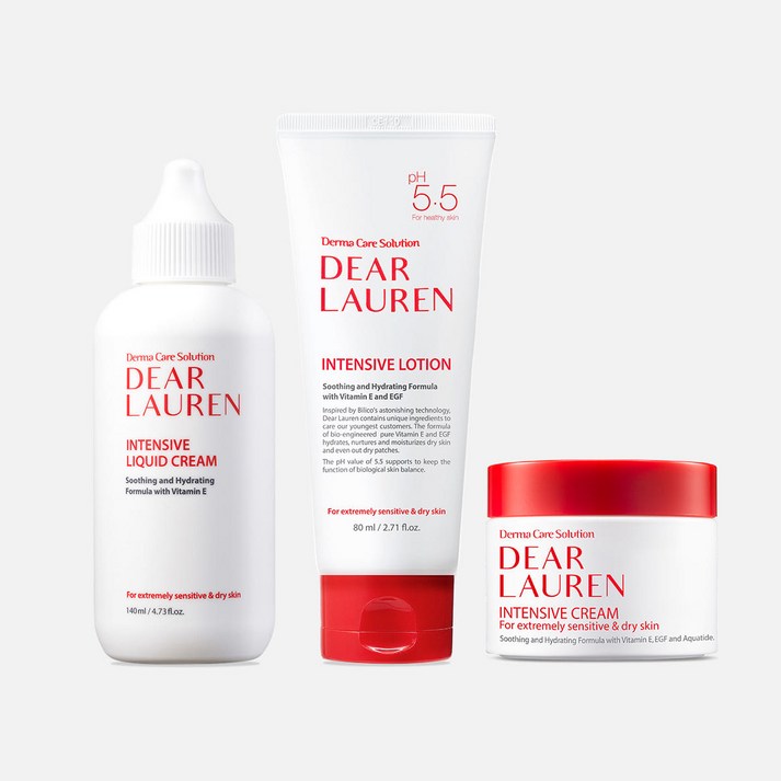디어로렌 시너지 기획세트 크림 50ml+로션 80ml+리퀴드크림 140ml, 1개