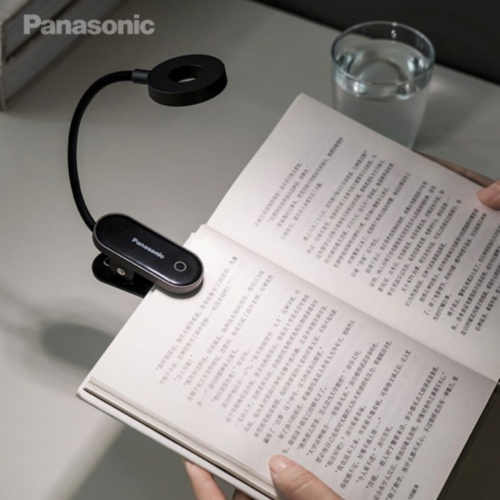 독서등 LED 휴대용 집게식 자석 미니 북라이트 무선 스탠드 USB충전 밝기조절