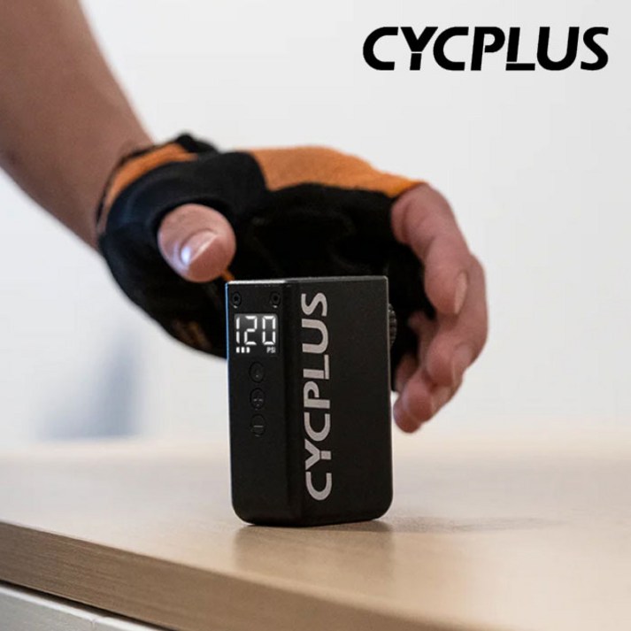 싸이플러스 AS2 PRO 미니 전동펌프  LED 디스플레이  휴대용 자전거펌프, 1개