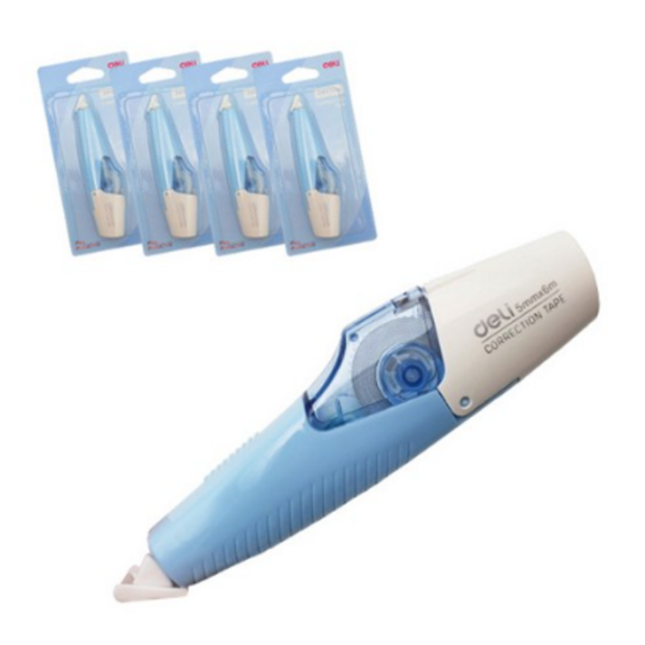 백앤 델리 수정테이프 5mm x 6m, 마카롱블루, 5개 백앤 델리 수정테이프 5mm x 6m, 마카롱블루, 5개