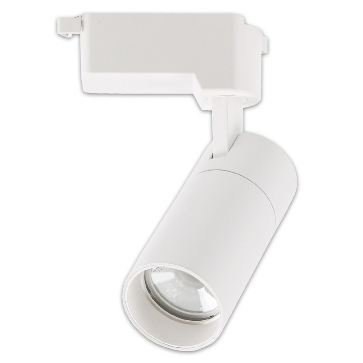 LED 원통 일체형 레일조명 10W, 20개, 화이트주백색