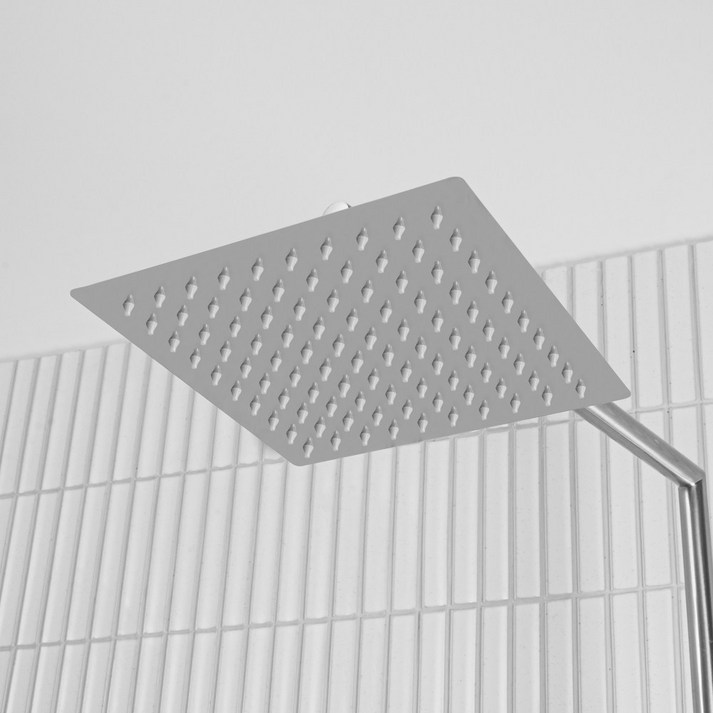 꿈꾸던라이프 호텔식 해바라기 샤워기 헤드, 직사각형 헤드, 1개