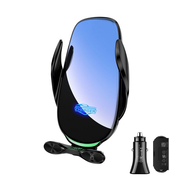 KEFAN FOD센서 15W 차량용 무선충전 거치대고속충전시거잭 KEFAN FOD센서 15W 차량용 무선충전 거치대고속충전시거잭