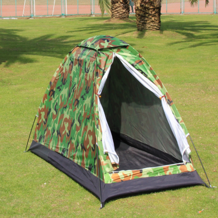 백패킹용 비박용 군용 코트 야전침대 A형 비박 경량 텐트 1인 1인용, 1인 텐트