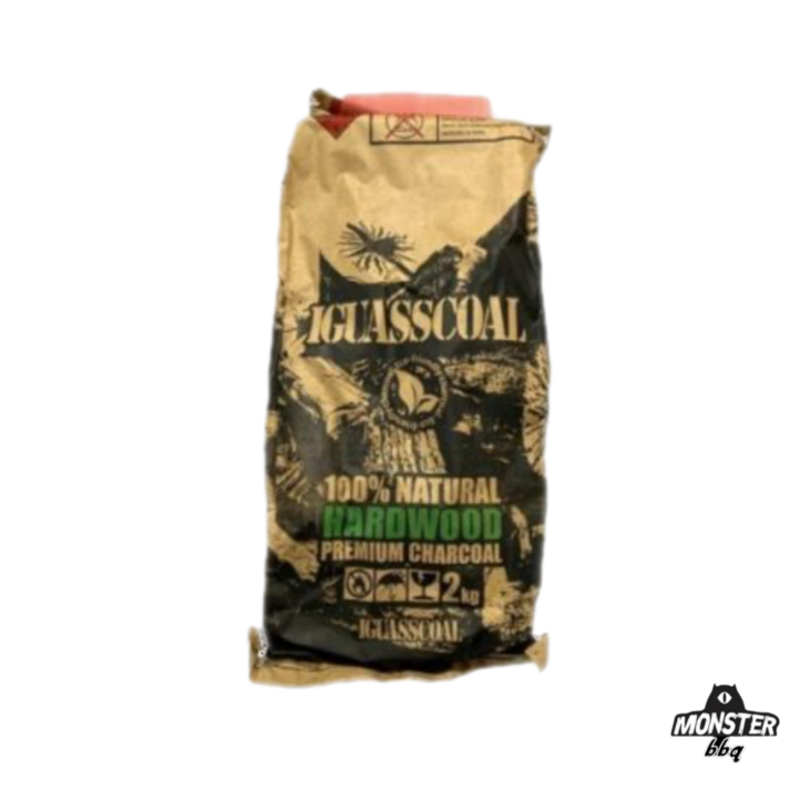 이과스콜 100 NATURAL HARDWOOD PREMIUM CHARCOAL 캠핑용 숯, 4kg, 1개