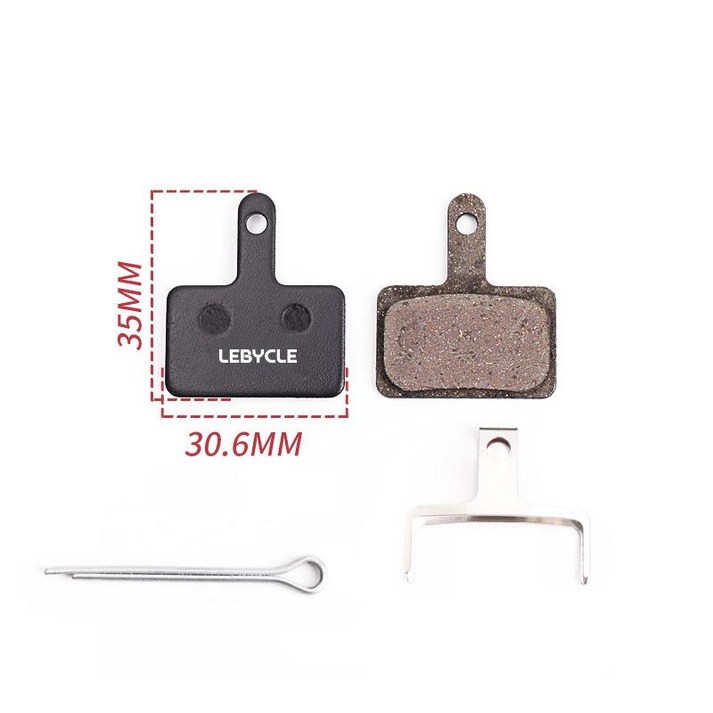 Lebycle 시마노 데오레 디스크 브레이크 패드 (B01S , B03S , B05S 호환)