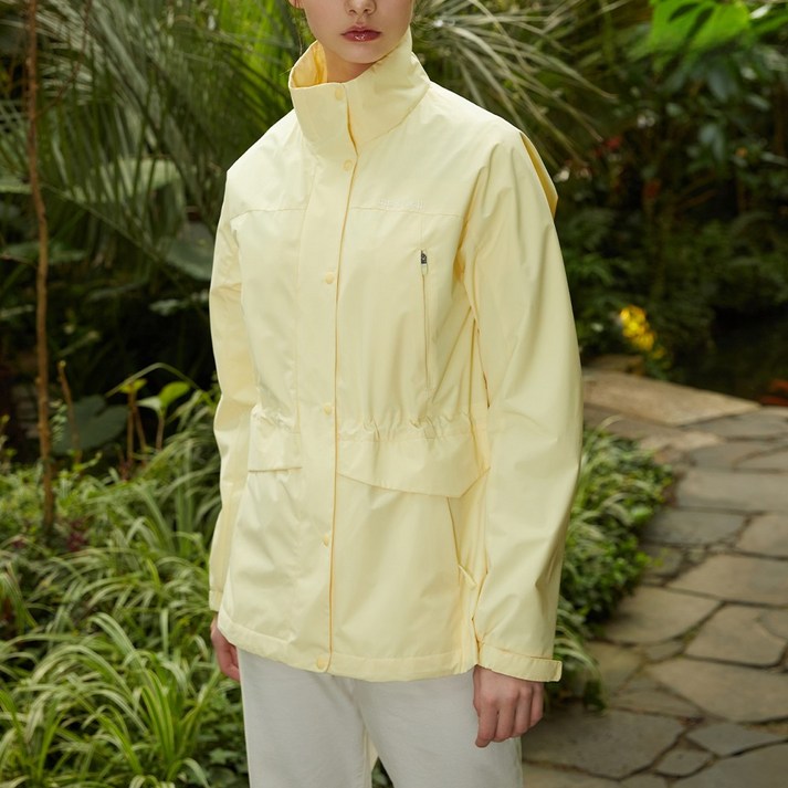 몽벨 여성 윈드 테크 웨더 자켓 YELLOW