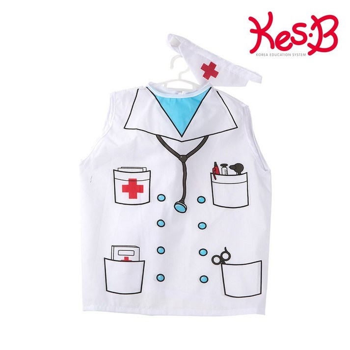 [캐스B] 데콤포 플레이 역할 조끼 의사(1784), 1개