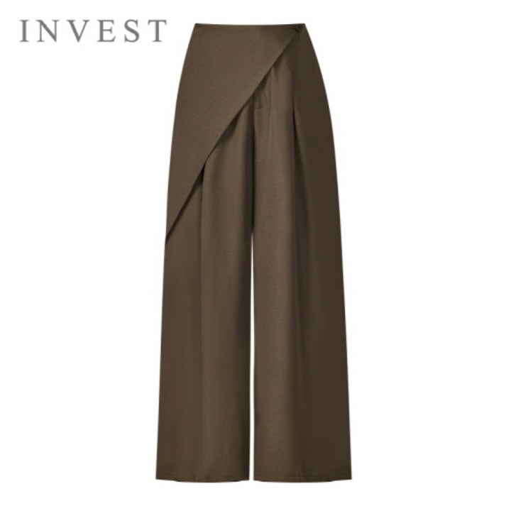 랩 스타일 와이드 롱 팬츠INI5F1PT7001