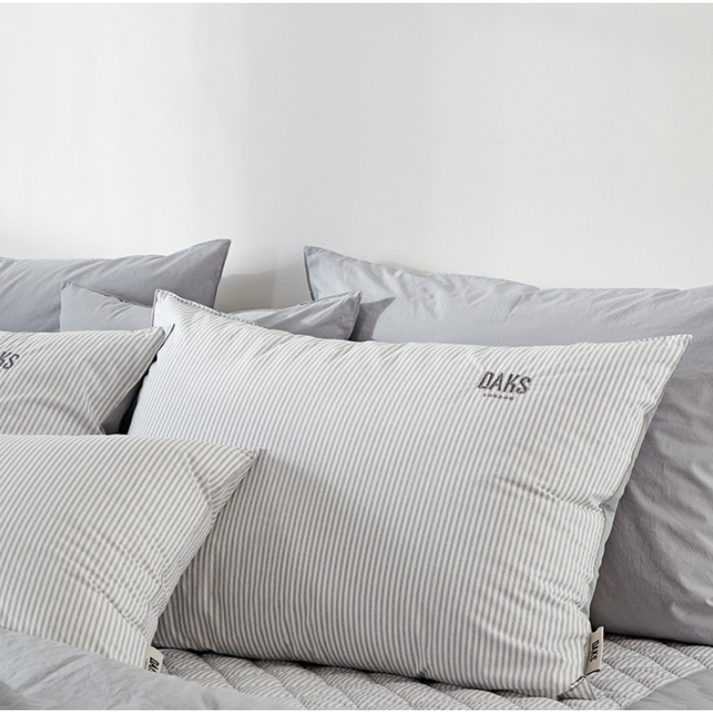 [백화점 A/S] 닥스 침구 DAKS - 고밀도 이든 그레이 베개커버 50 x 70 빠른배송