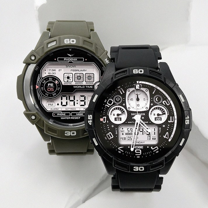 스트랩맨 갤럭시워치5 갤럭시워치4 방탄 스트랩 일체형 44mm 클래식 46mm 정품 호환, 1개