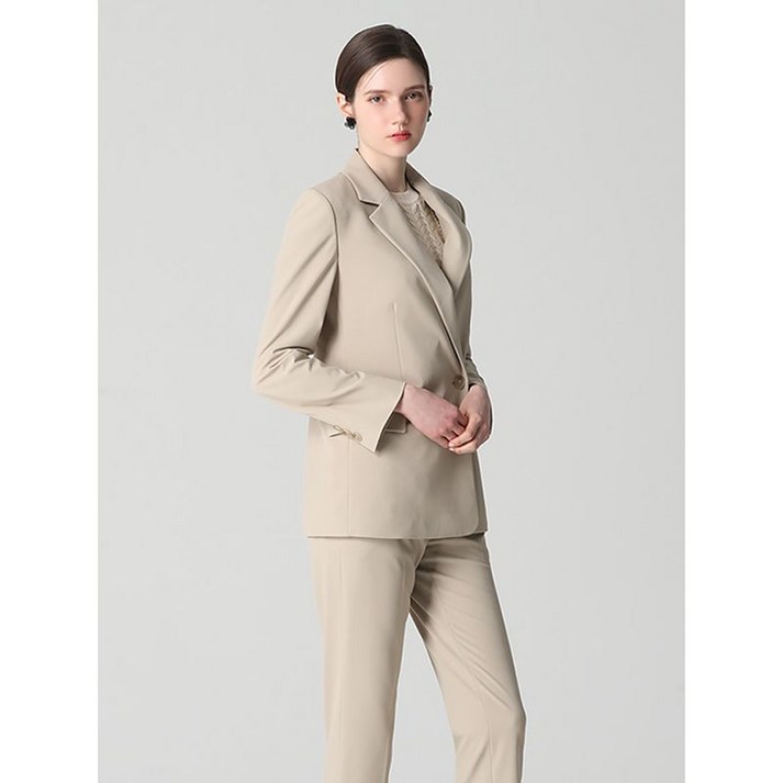 쉬즈미스 2SET 더블버튼 재킷+스트레이트 팬츠 2종세트 택가격 506000원