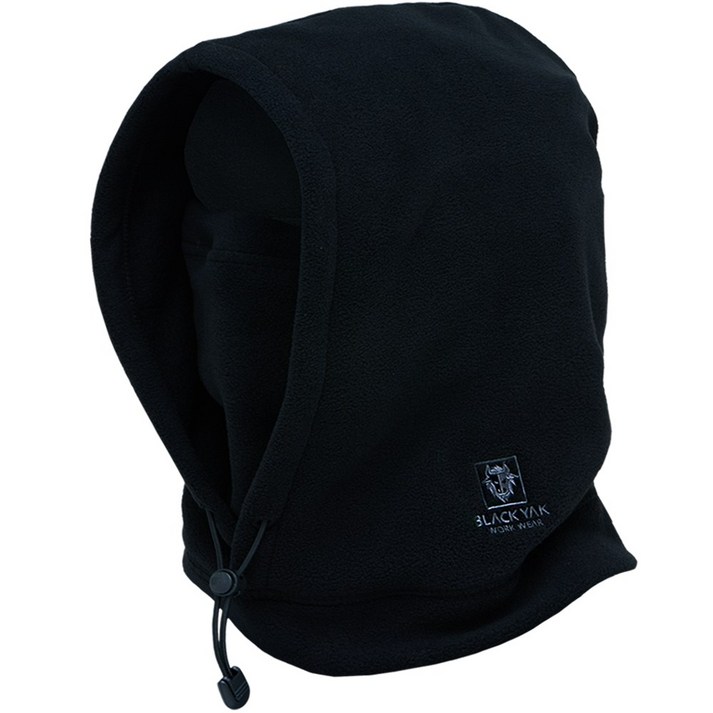 블랙야크 NEW 후드넥워머 바라클라바 방한용품 겨울넥워머, 후드넥워머 블랙, 1개