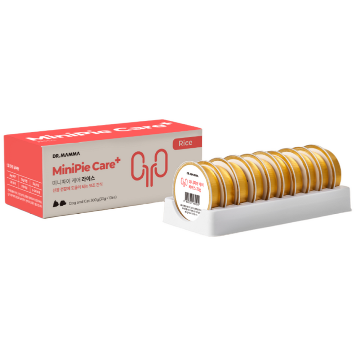 [공식몰]닥터맘마 미니파이 케어 강아지 고양이 처방 습식 캔 간식 30gx10캔