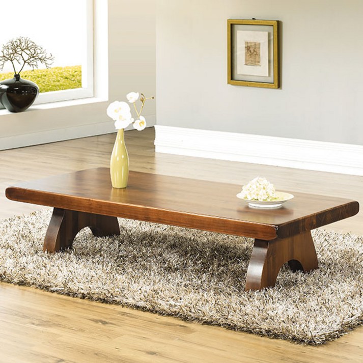 원목테이블 한솔종합목재 튼튼 1200 원목 거실 테이블