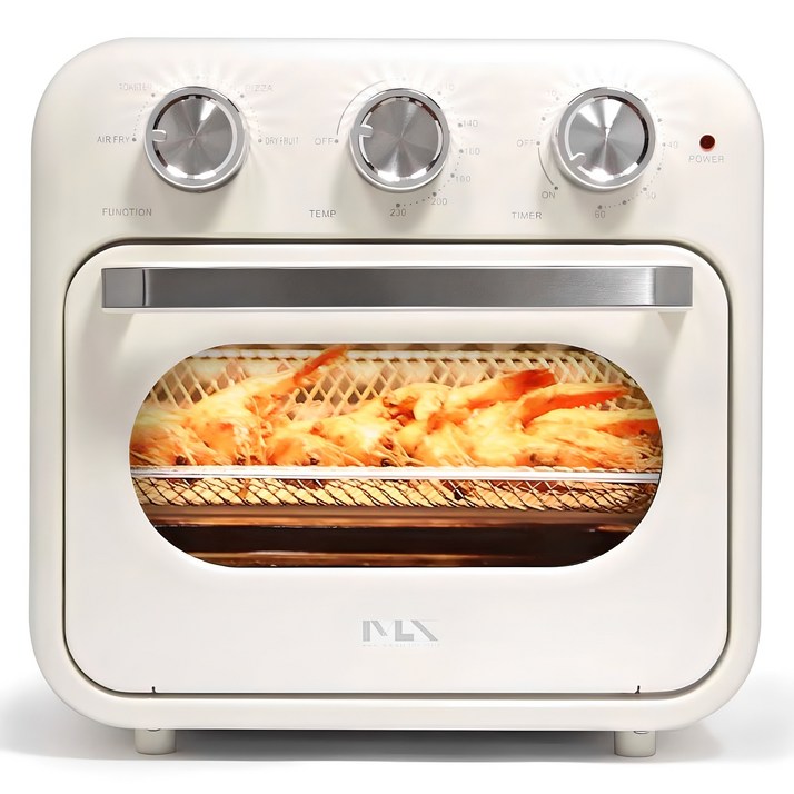 미라스 에어프라이어 오븐 18L, MS1800OA, 웜화이트