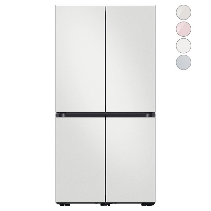 [색상선택형] 삼성전자 비스포크 4도어 키친핏 냉장고 615L 방문설치 20230628
