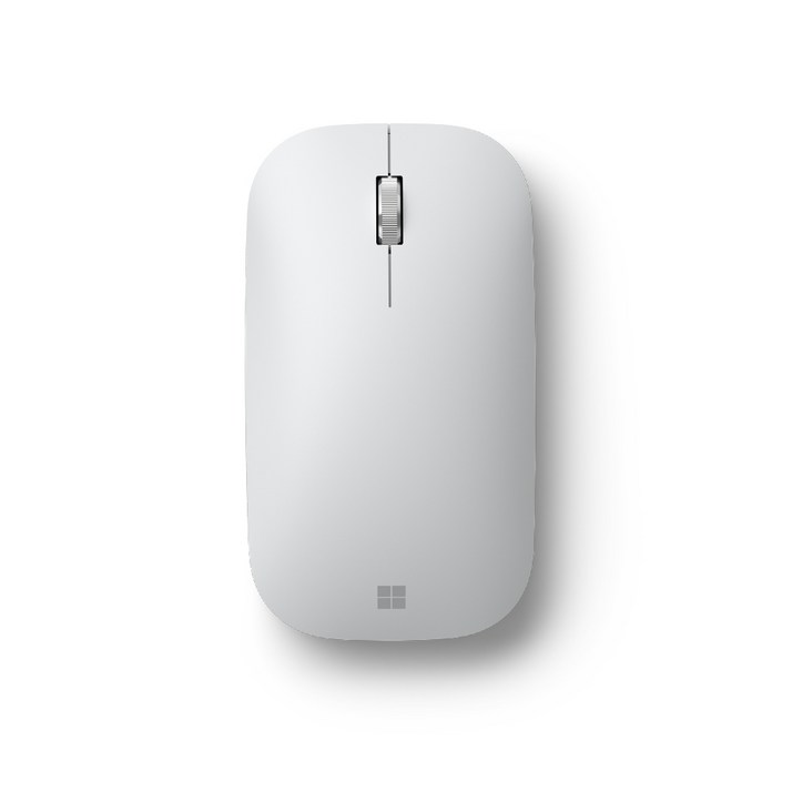 Microsoft 코리아 모던 모바일 블루투스 마우스, KTF00065, 밝은 그레이