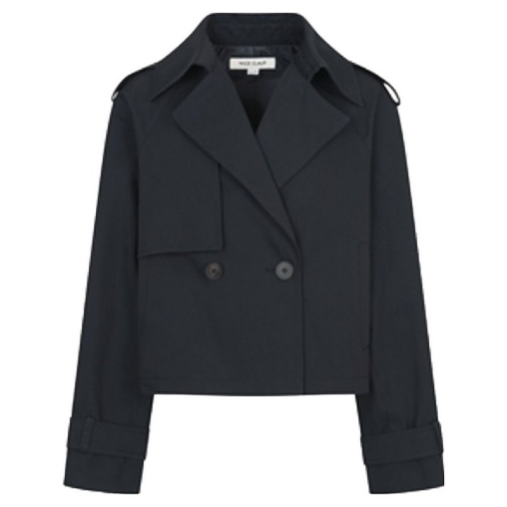 나이스클랍 여성용 숏 트렌치 자켓 N241XWY170