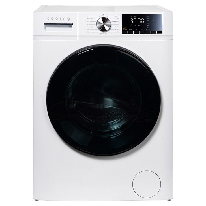 쿠잉전자 1등급 드럼세탁기 10kg 방문설치, 화이트, LDW10W