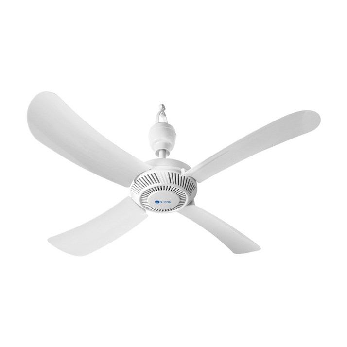 S-FAN 타프팬 캠핑 사무실 선풍기 천장 실링팬 S-FAN50 220V 화이트 가정용 롱모드