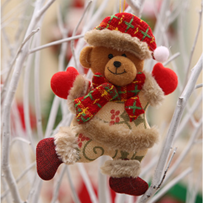 단들라이언 크리스마스 트리장식 인형 4종 오너먼트