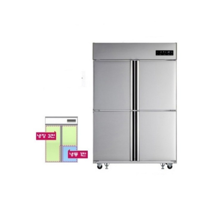 LG전자 냉동냉장고 냉동257L 냉장 807L 엘지냉장고 C110AKB 무료배송&설치