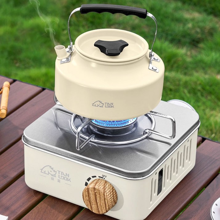 SMTONE TANLOOK mini가스렌지 야외 버너 휴대용 캠핑 가스버너 마카롱색깔 수납 가방