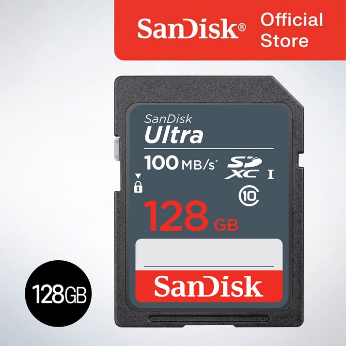 샌디스크  SD메모리카드 SDXC ULTRA 울트라  DUNR 128GB