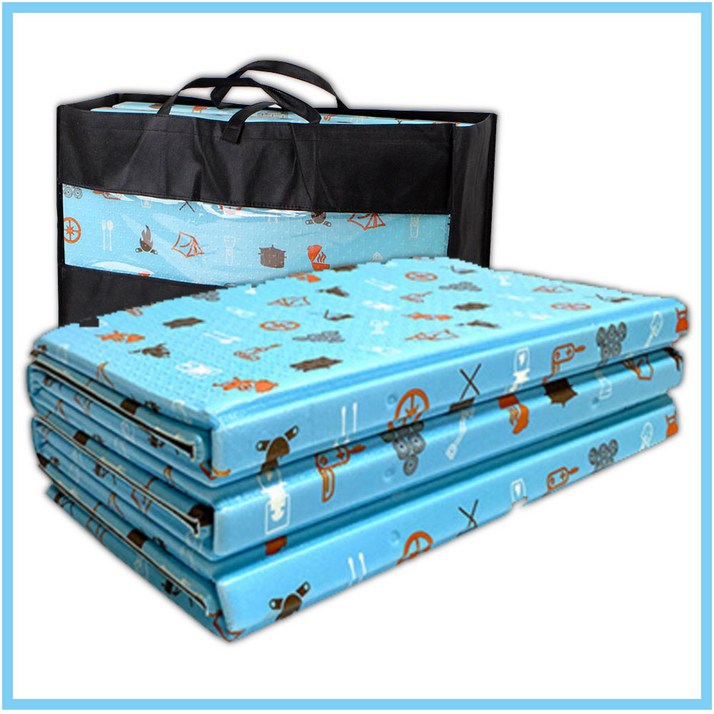 이스트렉스(ESTREX) 국산 공장직영  케릭터 고급 캠핑매트 텐트용  소풍 피크닉 등산 다용도 중 대 특대형 캠핑 매트 캠툴즈 3종  사은품증정