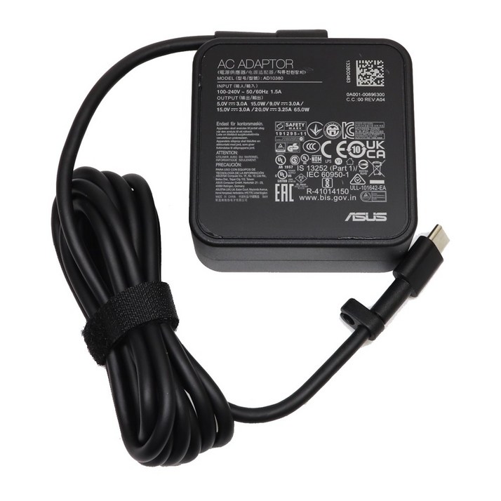 ASUS PD 65W USBC타입 충전기 젠북 UX325EAKG353 B9440UA ExpertBook B1 b1500 충전기, 1개