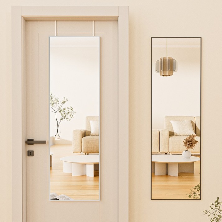 뷰티피크 문걸이 전신거울 350×1220