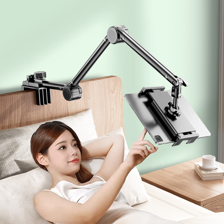 스톤케이스 4세대 침대 아이패드 태블릿 핸드폰 거치대, 블랙, 1개 스톤케이스 4세대 침대 아이패드 태블릿 핸드폰 거치대, 블랙, 1개
