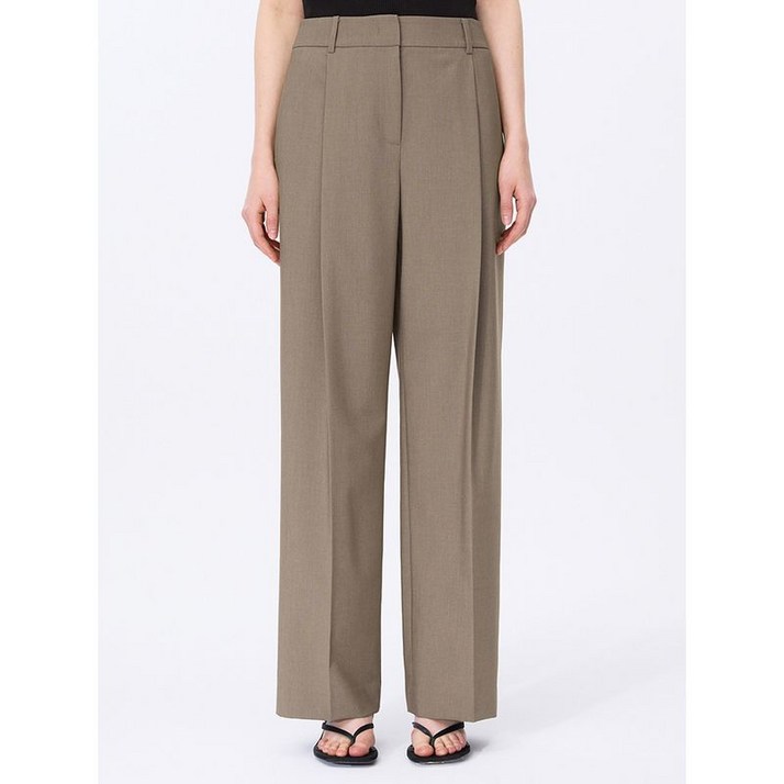 쉬즈미스 핀턱 와이드 셋업 팬츠 SWSSLP22090