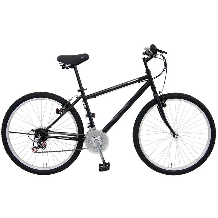 [삼천리자전거] 빅마운틴 21단 26인치 생활용 MTB 자전거 155cm~, 블랙, 1개, 170cm