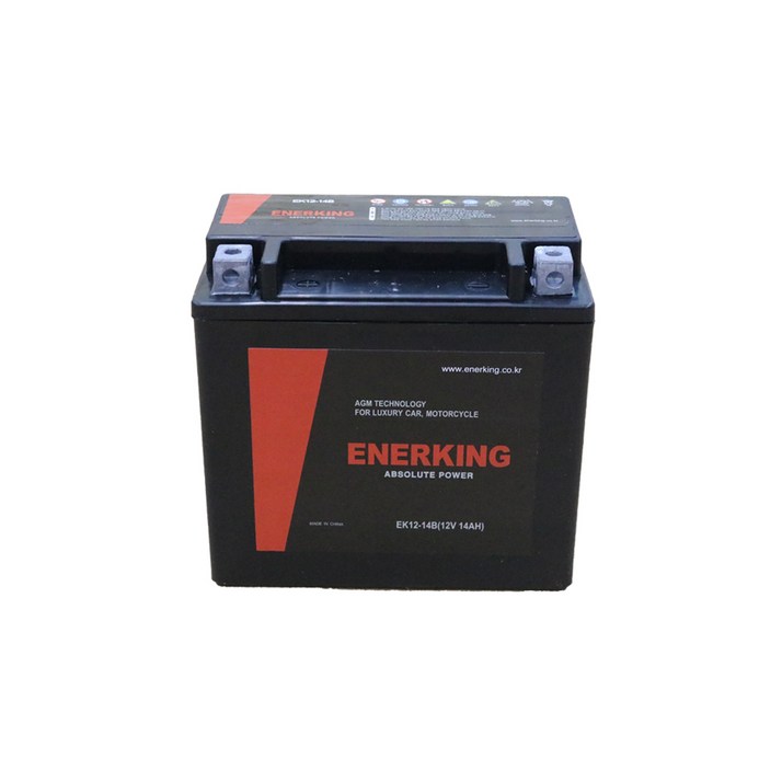에너킹 오토바이용 배터리 EK1214B12V 14AH YTX14BS 코멧 버그만 미라쥬650 배터리, 1개, EK1214B 에너킹 오토바이용 배터리 EK1214B12V 14AH YTX14BS 코멧 버그만 미라쥬650 배터리, 1개, EK1214B