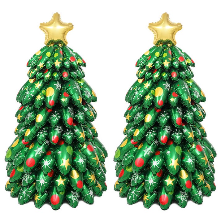 파티팡 크리스마스 XMAS 에어벌룬 레이어 트리 빅사이즈 대형 트리풍선 대형트리 77cm130cm 2개입, 1세트 파티팡 크리스마스 XMAS 에어벌룬 레이어 트리 빅사이즈 대형 트리풍선 대형트리 77cm130cm 2개입, 1세트