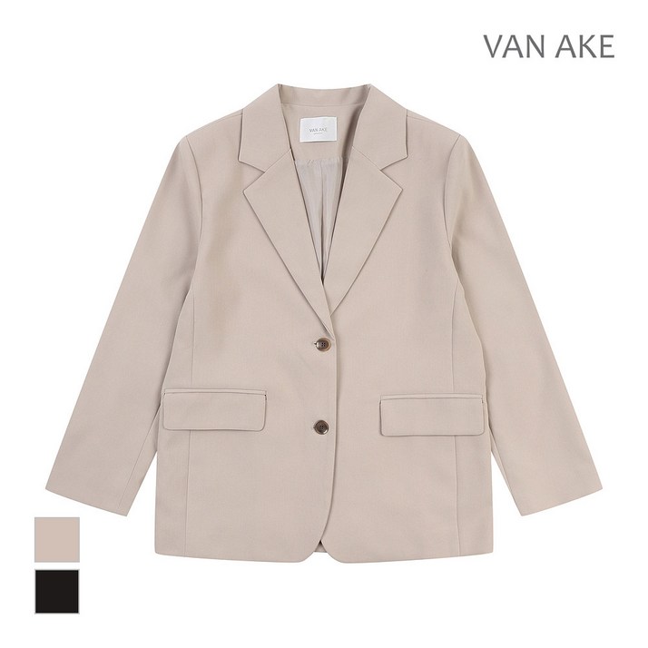 [반에이크] 베이직 투버튼자켓_VB34JKQ301Z