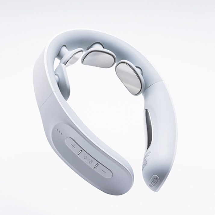 마이트렉스 DR.HEAT NECK 닥터 히트넥 360도 EMS 온열 휴대용 목 마사지기, White, 1개