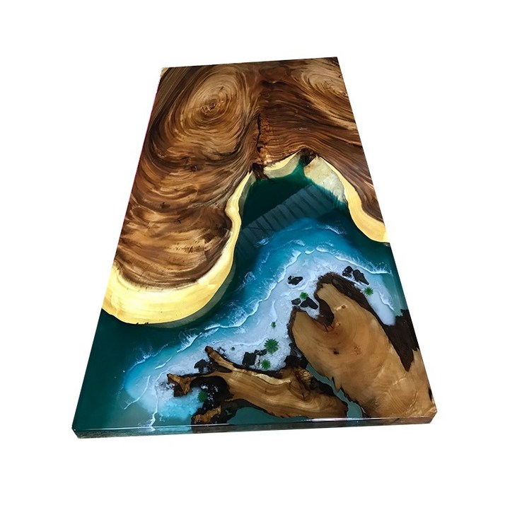 레진테이블 원목 에폭시 레진아트 테이블 주문제작