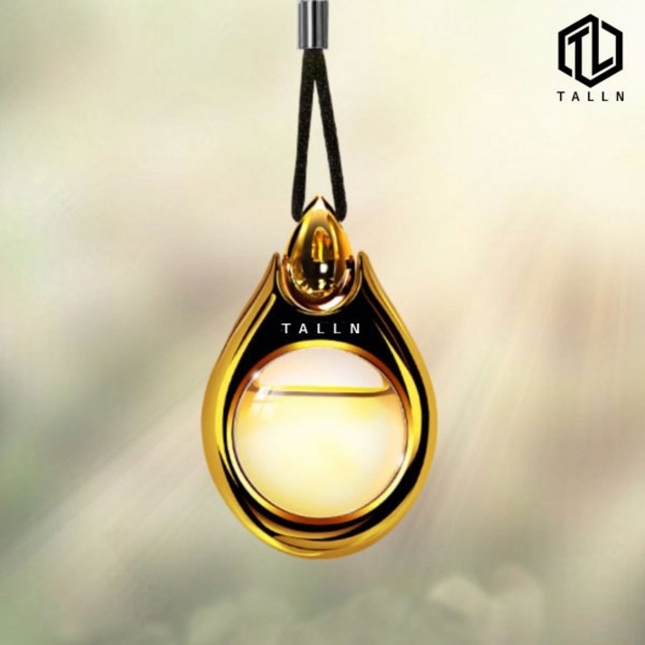 TL 톨른 차량용 룸미러 방향제 골드 Ver2, 1개, 블랙체리