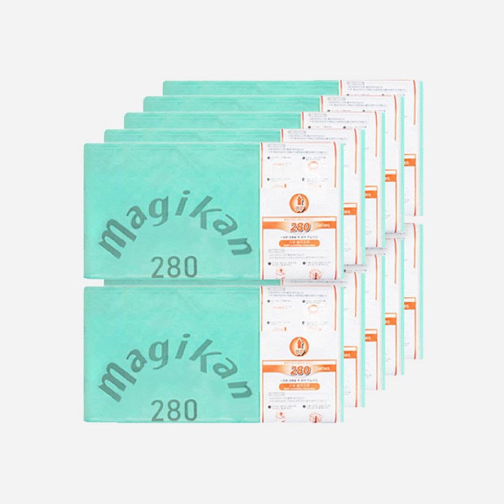매직캔 정품리필봉투 280그린 27리터용 280R10G