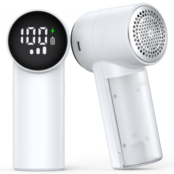 LKOUY 보풀제거기 휴대용 충전식 6중날 대용량 세탁소용