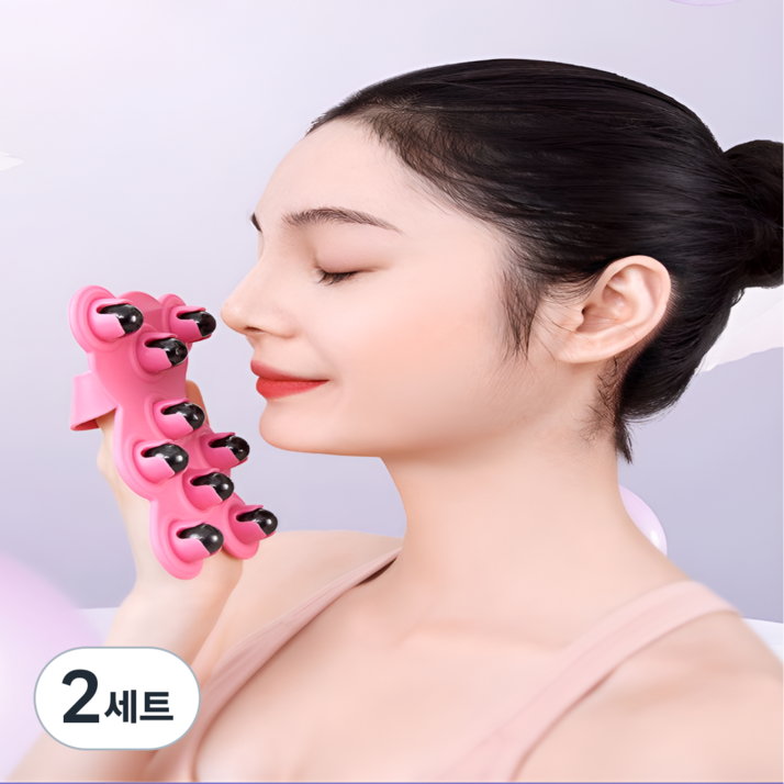 클레미엄 11 마사지볼 지압볼 일본수출 자석볼 자기장 곰돌이 림프롤러