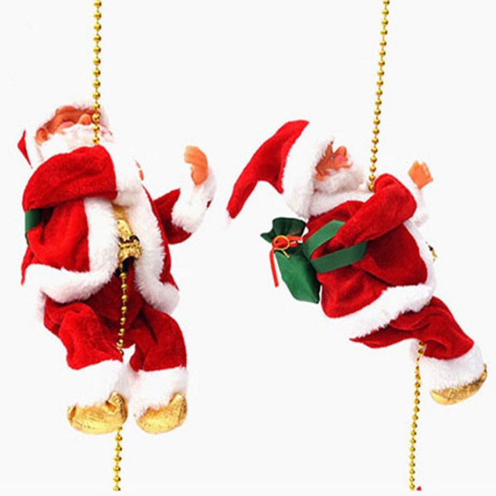 춤추는산타인형 줄타는 산타 크리스마스트리장식 산타인형 크리스마스소품