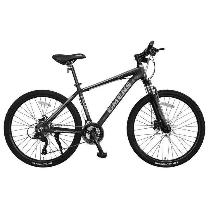 지멘스 자전거 시마노EN 알루미늄프레임 MTB 자전거 원터치변속21단 기계식디스크, 170cm, 1개, 조립완료시마노 EN 무광블랙그레이