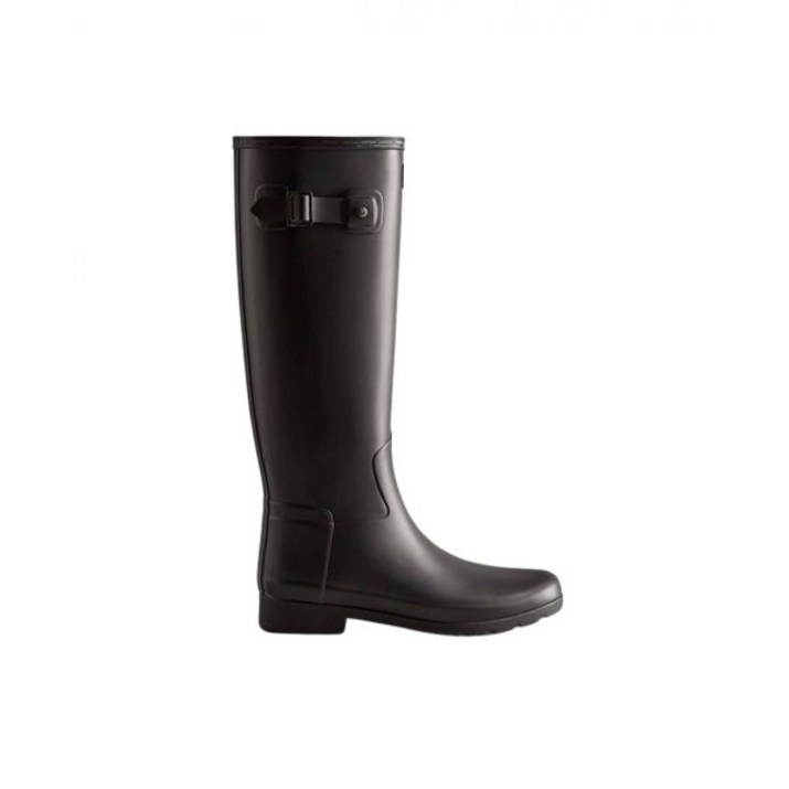 W 헌터 오리지널 리파인드 톨 레인 부츠 블랙 W Hunter Original Refined Tall Rain부츠 Black